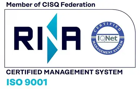Certificazione RINA ISO 9001 - sts mobile